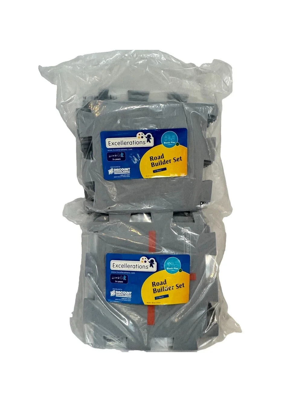 Excellerations Road Builder Foam Road Tiles 34 Pieces 2 Sets NEW Sealed